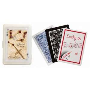   Personalized Playing Card Favors   with Personalized Box (Set of 30