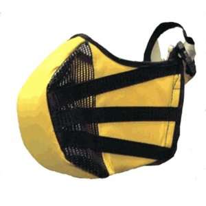    Giant Yellow Pro guard Tuffie Muzzle for Dogs