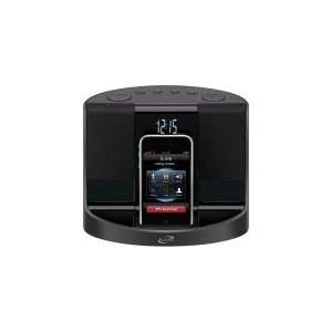  Dual Alarm Clock Fm Radio With Ipod/Iphone Dock Lcd 