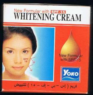 Apply Yoko Whitening cream on your face dayand night everyday. Use as 