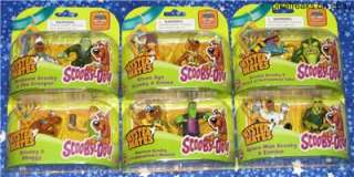 Lot of 12 Individual Scooby Doo MYSTERY MATES Mini Figures by Warner 