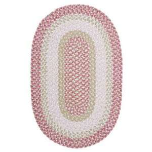   Blokburst BK79 Tea Party Pink 6 x 6 round Area Rug