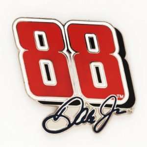   DALE EARNHARDT JR. OFFICIAL NASCAR LOGO LAPEL PIN