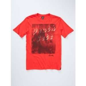  Quiksilver Monster Pit T Shirt (large, red) [Apparel 