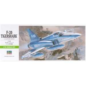   Hasegawa   1/72 F 20 Tigershark (Plastic Model Airplane) Toys & Games
