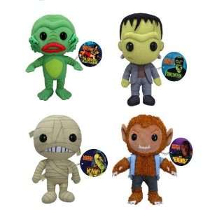  Funko Plushies Movie Monsters 4 Piece Doll Set Toys 