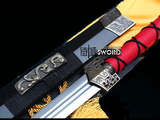 new Sharp Carbon Steel Chinese handmade Han  style Sword best 