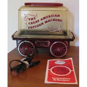    The Great American Popcorn Machine Corn Popper 