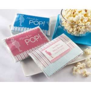  About to Pop Microwave Popcorn Favor (Blue) Everything 
