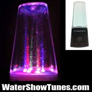 Water Fountain Show Tunes Portable and Rechargeable Speaker works with 