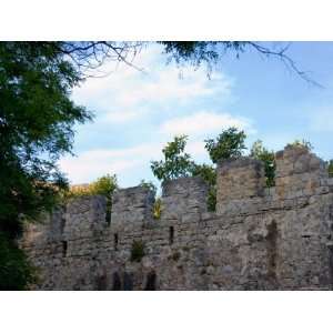 com Ruins from the Castles Old Fort Walls, Tavira, Algarve, Portugal 