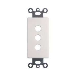   /PLS90253B Hook Upz 3 Position Decora Connector Inserts Electronics