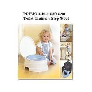  Soft Seat Toilet Trainer Potty Training System and Step 