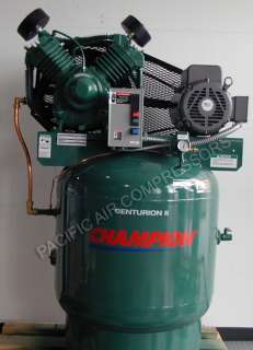 THE BEST 7.5hp Two Stage Single Phase 80Gal Vertical Champion Air 