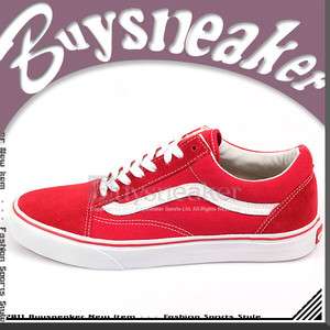   Red/True White Classic Skateboarding Low 2011 Canvas VN 0KW66RT  