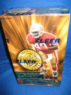1995 Fleer Ultra 2 NFL Football Hobby Trading Card Box  