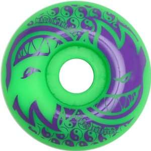   Eternal Green & Purple 52mm Skateboard Wheels