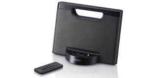 SONY RDPM5iP STEREO SPEAKER DOCK FOR iPOD / iPHONE BATTERY OR MAINS 