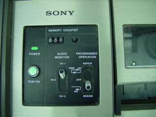 Sony Video Cassette Recorder VCR LVO 7000 VINTAGE  