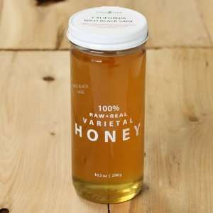 California Wild Black Sage Raw Honey (10.5 ounce)  Grocery 