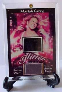 Mariah Carey Screen Worn Clothing and Film Display with Stand  