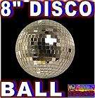 NEW 8 REAL GLASS DISCO MIRROR STAR BALL party dance B7