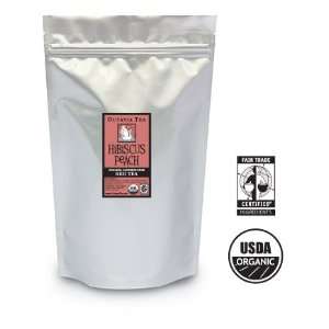 Octavia HIBISCUS PEACH 100% caffeine free, organic, fair trade red tea 