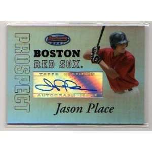 2007 Bowmans Best 47 Prospects Autograph Jason Place Red Sox Baseball 