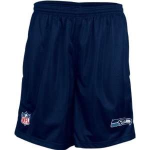    Seattle Seahawks Blue Youth Coaches Mesh Shorts