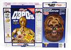   1984 Kelloggs C 3POs Cereal Box Flat w Stormtrooper Mask Back USA