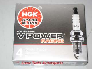 NGK V POWER Spark Plugs BKR7E 4644 Set of 8  