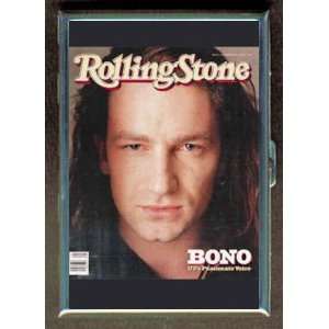 BONO 1987 U2 ROLLING STONE ID Holder, Cigarette Case or Wallet MADE 