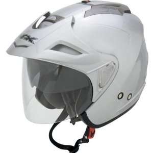  AFX FX 50 Open Face Motorcycle Helmet Safety Orange Extra 
