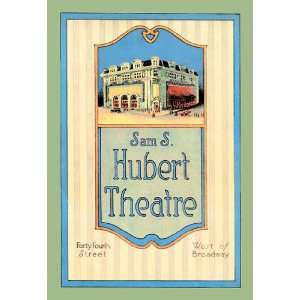  Sam S. Hubert Theatre 20x30 poster