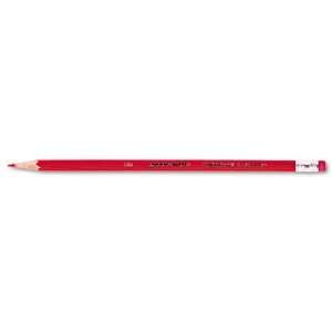  Sanford(R) American Checking Pencils, Red, Box Of 12 