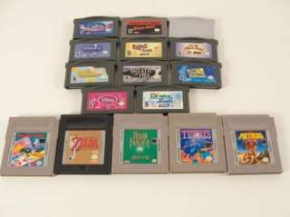 bundle of Gameboy Advanced games as well as 5 gameboy color. Games 