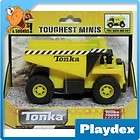 TONKA Mini 10 Inch SEMI W/ Bottom Dump Trailer Steel Tonka Tiny Toy 