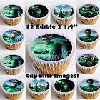   Lantern 2.25 Edible Image Cupcake Toppers 12pcs, cut & paste, no peel