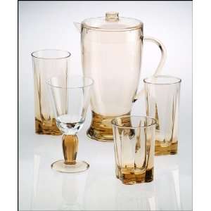   Crystal Bronze 17pc Acrylic Serving Set