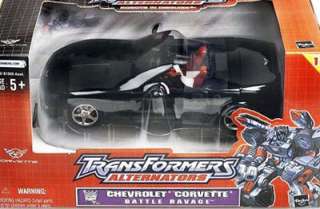 Transformers Armada Alternators Battle Ravage Corvette  