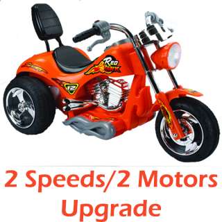 Mini Motos Red Hawk Motorcycle 12v Orange  