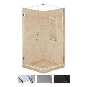 American Bath Factory P21 3127P SN 42L X 42W Supreme Shower Package 