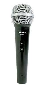 Shure C606 WD All Purpose Dynamic Microphone with XLR Cable and 1/4 inch Adapter