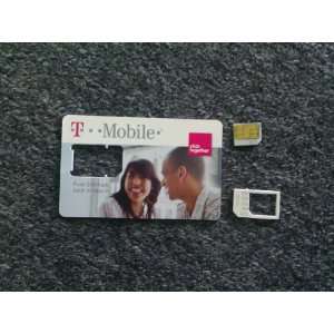  T Mobile stick together Micro SIM Card (not pre paid 