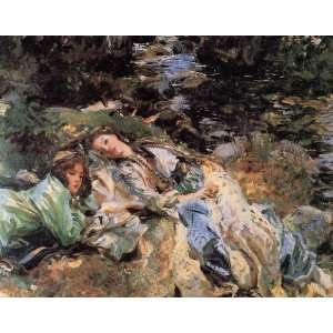  Hand Made Oil Reproduction   John Singer Sargent   24 x 18 