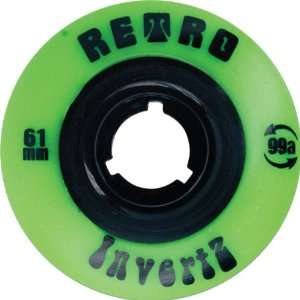   Invertz Classic Park 61mm 99a Lime Skate Wheels