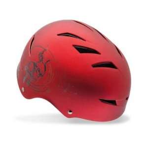  Giro Flak Cycling / Bike / Skateboarding Helmet Red Creep 