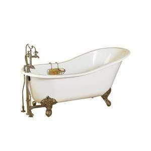  Sunrise Specialty Slipper Clawfoot Tub 805S805_5X Brushed 