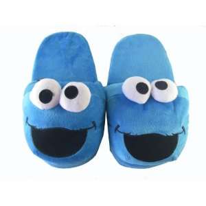   Street Cookie Monster Slippers   Comfy House Slippers Toys & Games