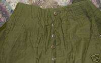 ARMY NEW NAM UTILITY TROUSERS BUTTON FLY PANTS FATIGUES  